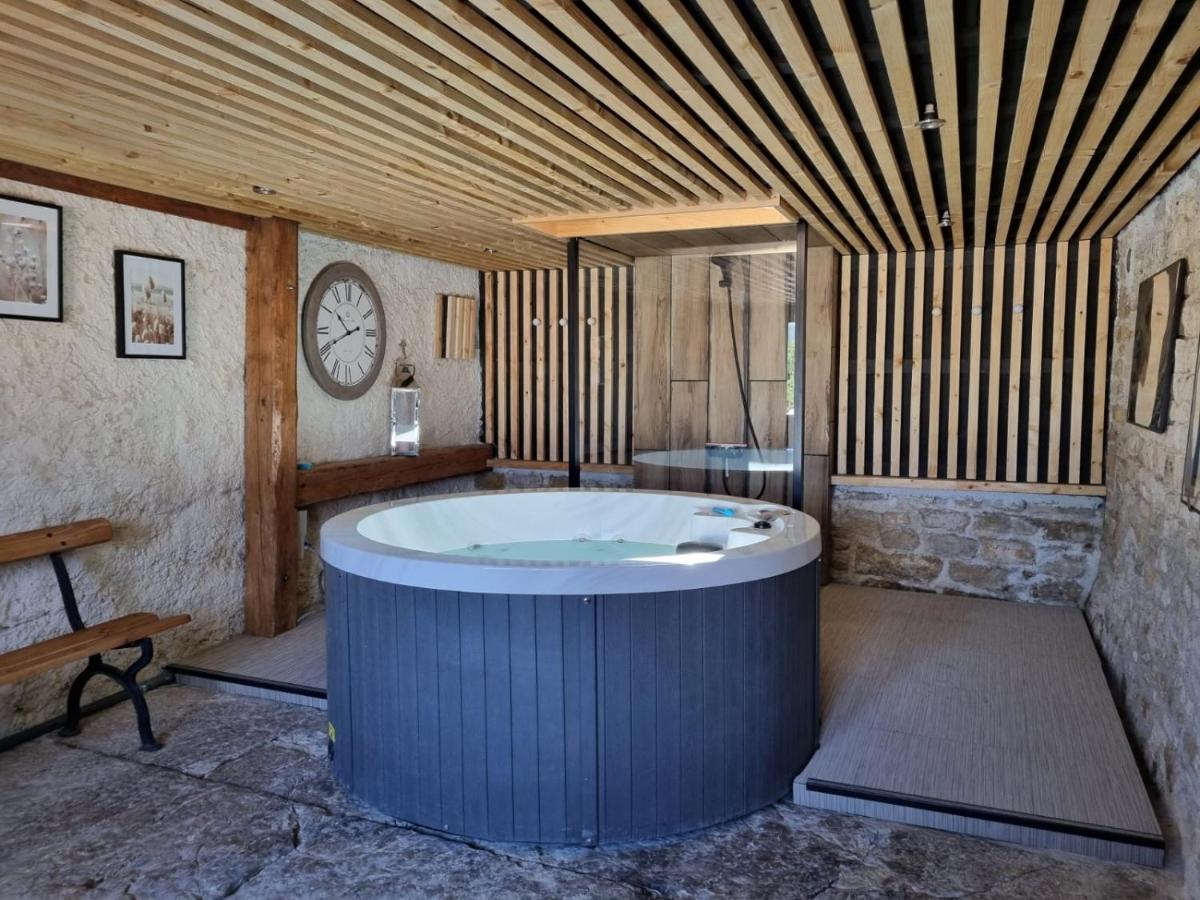Gite De L'Ancheronne 12 Couchages Spa Lavans-sur-Valouse Exterior foto