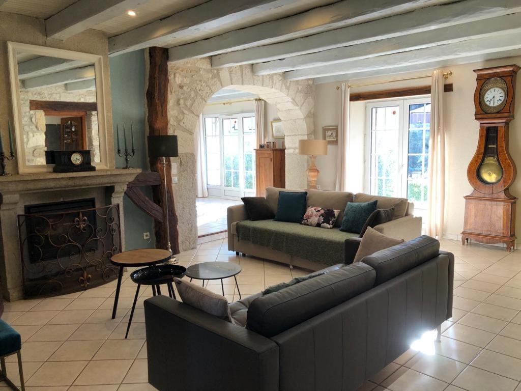 Gite De L'Ancheronne 12 Couchages Spa Lavans-sur-Valouse Exterior foto
