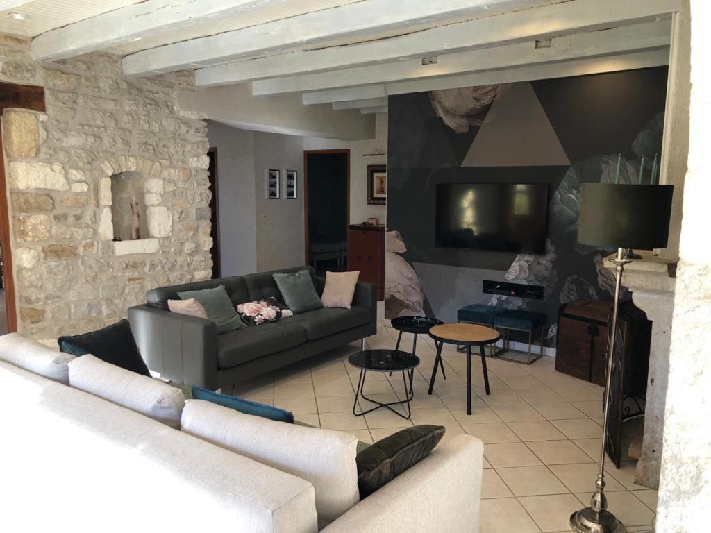 Gite De L'Ancheronne 12 Couchages Spa Lavans-sur-Valouse Exterior foto