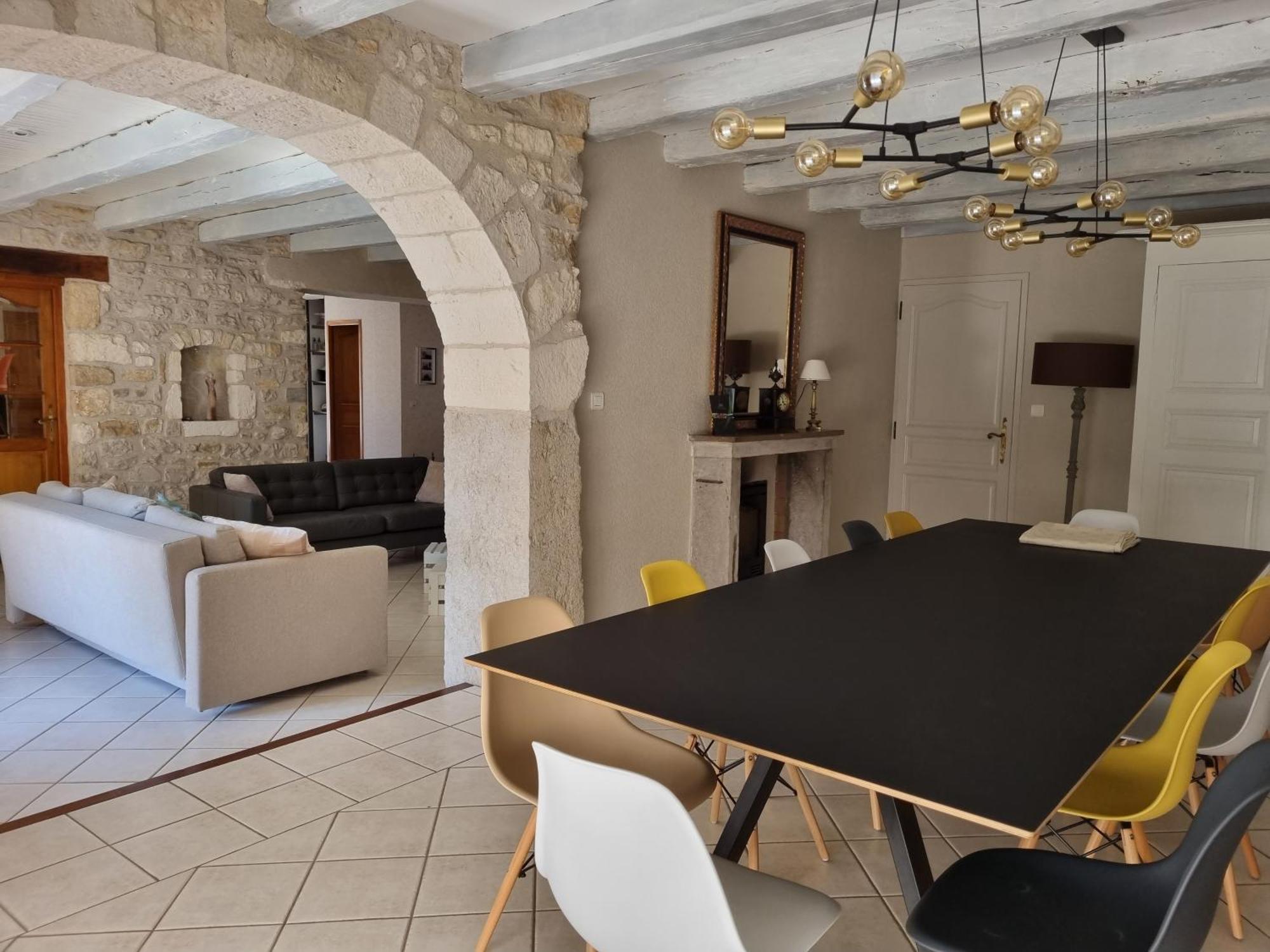 Gite De L'Ancheronne 12 Couchages Spa Lavans-sur-Valouse Exterior foto